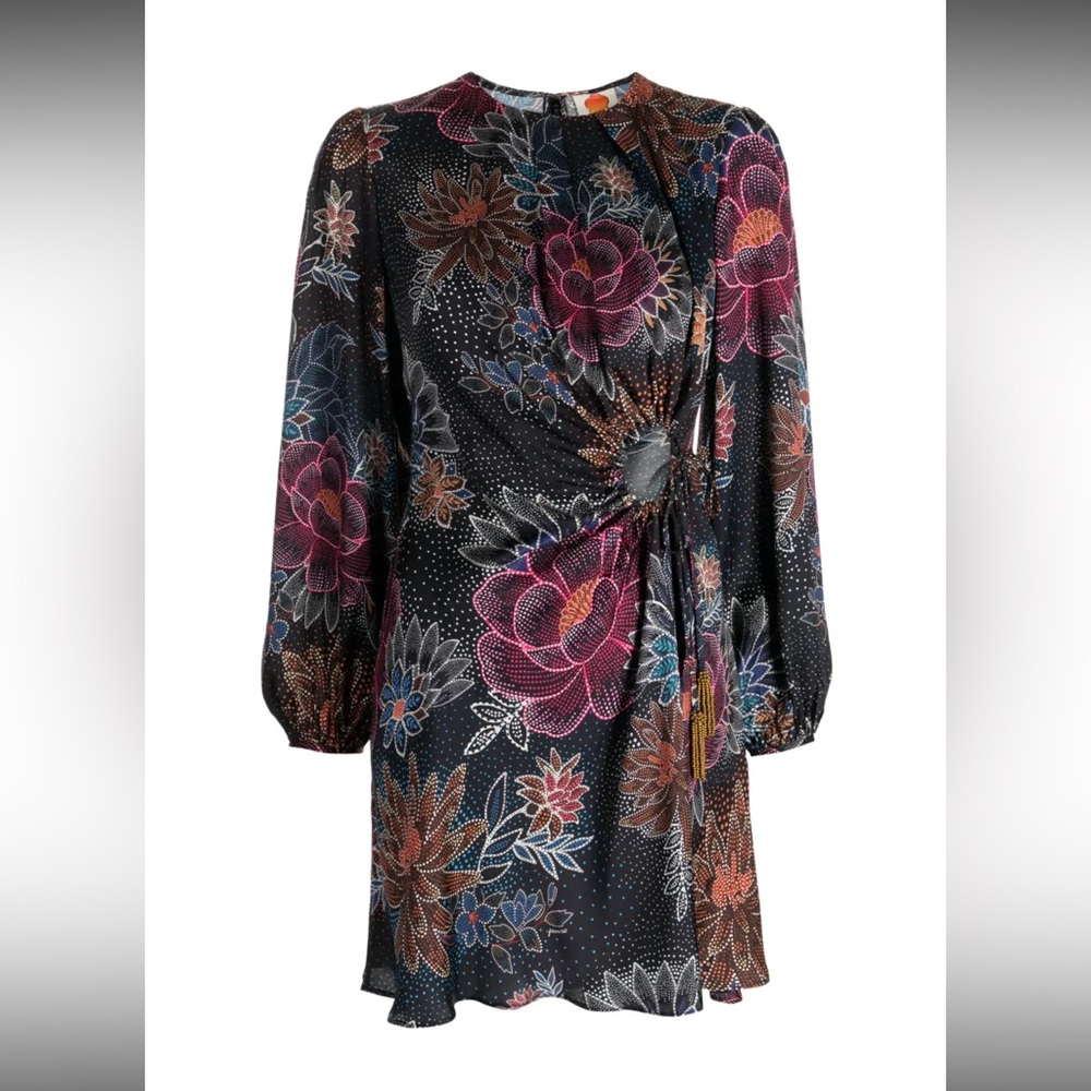 FARM Rio Mine floral-print minidress